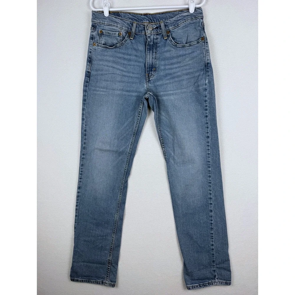 Levi's 514 Straight Fit Jeans Mens 32x34 (fits 31x32) Blue Denim 00514-1593